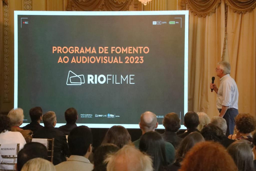 Fomento do Audiovisual Carioca 2023: R$ 64 milhões investidos. Foto: Fabio Motta/Prefeitura do Rio
