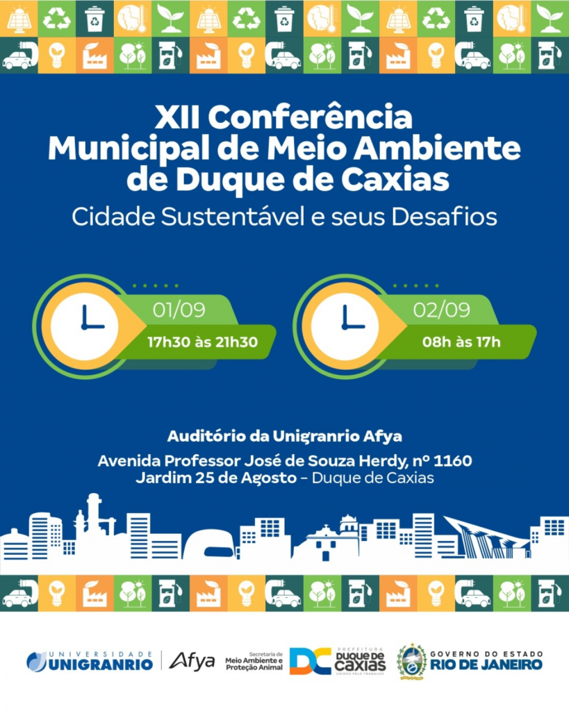 Conferência do Meio Ambiente debaterá Cidade Sustentável. Imagem: Prefeitura de Duque de Caxias