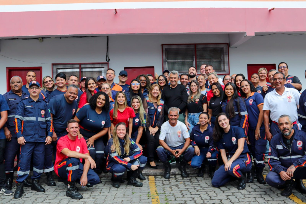 Reforma na Base do SAMU e novos uniformes em São João. Foto: Jennifer Sarmento