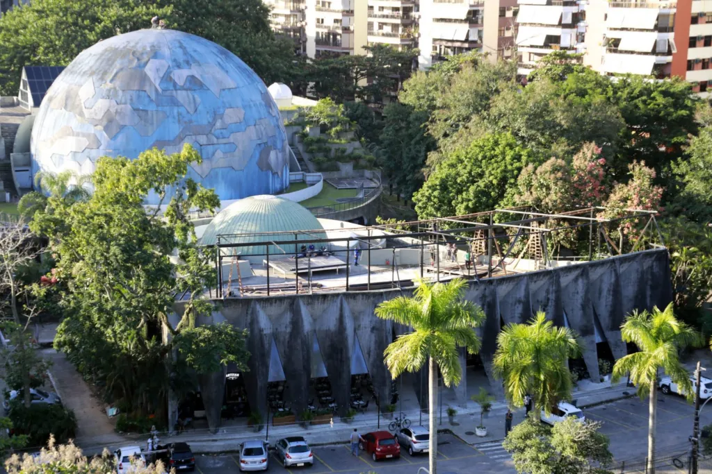 O Planetário do Rio, na Gávea, tem uma programação especial para as férias escolares. Foto: Marcos de Paula/Prefeitura do Rio
