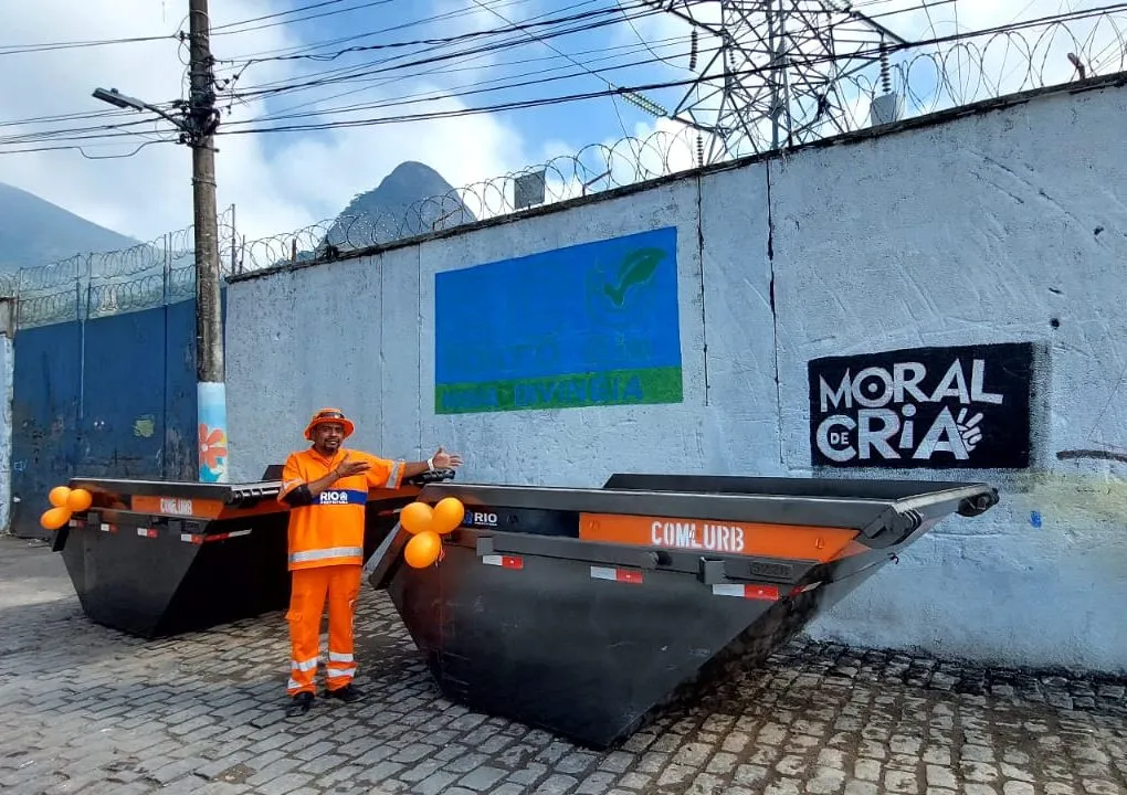 Ponto de Entrega Voluntária na Divineia