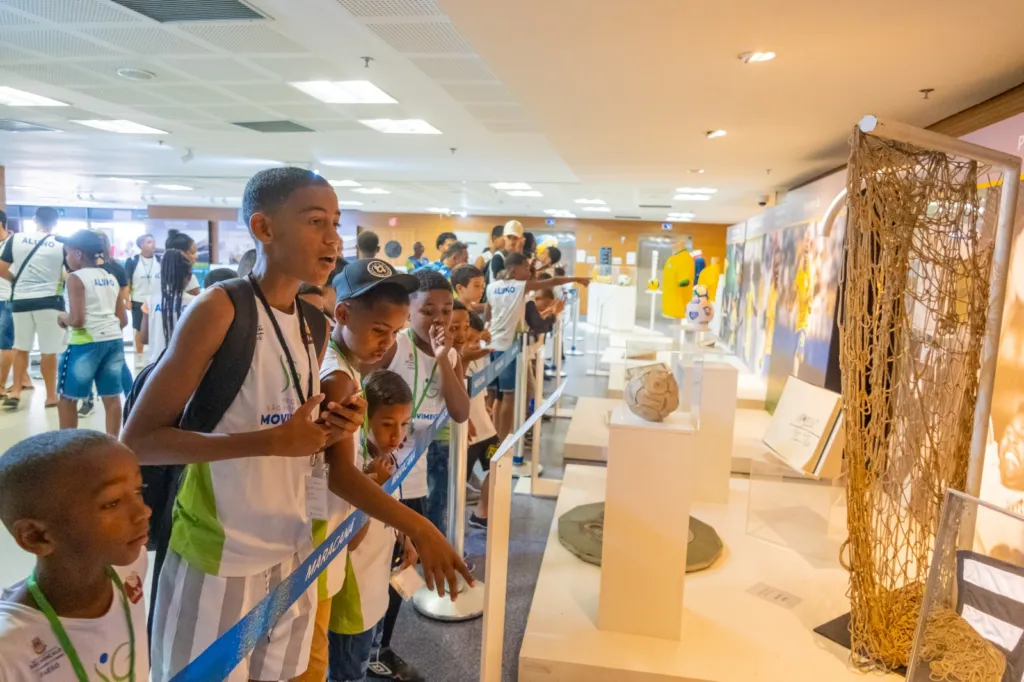 São Gonçalo em Movimento leva alunos ao Maracanã. Foto: Prefeitura de São Gonçalo