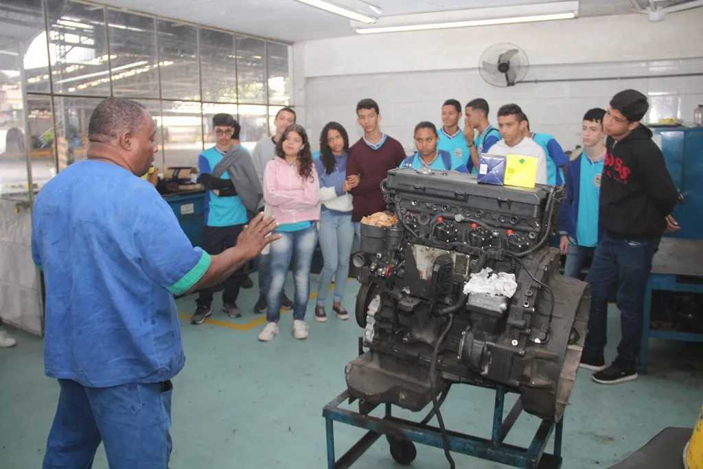 Alunos do Ernani Faria participam de Aula Passeio