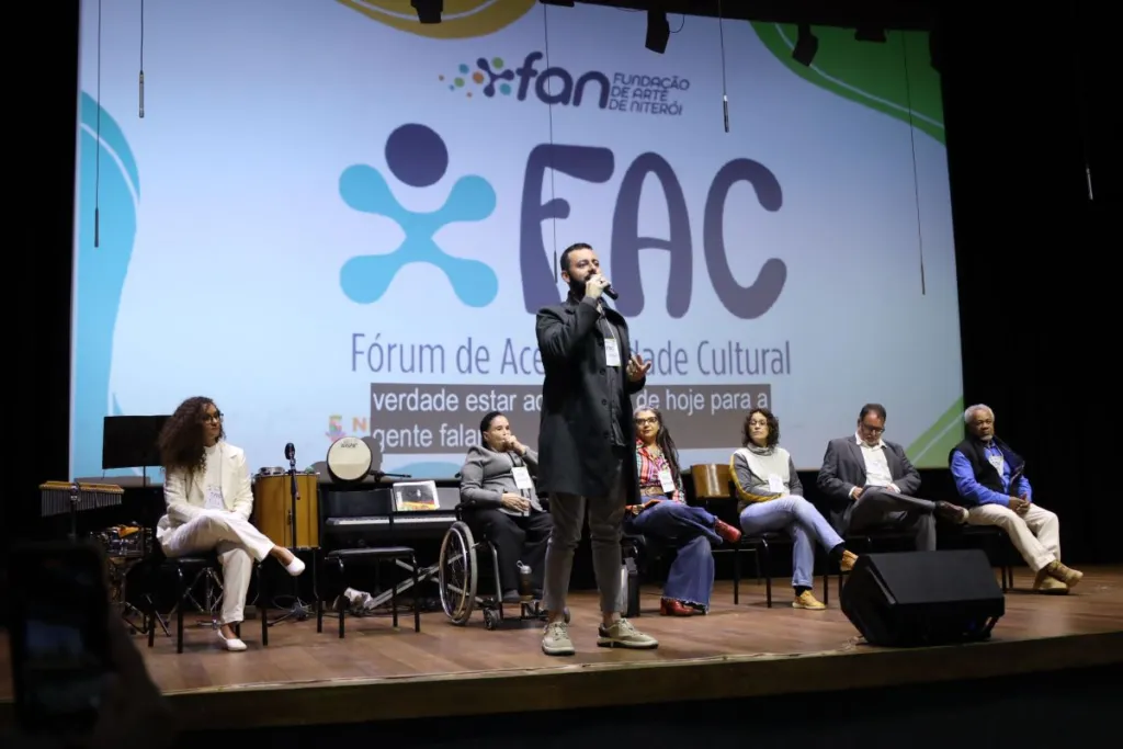 Fórum de Acessibilidade Cultural de Niterói. Foto: Prefeitura de Niterói