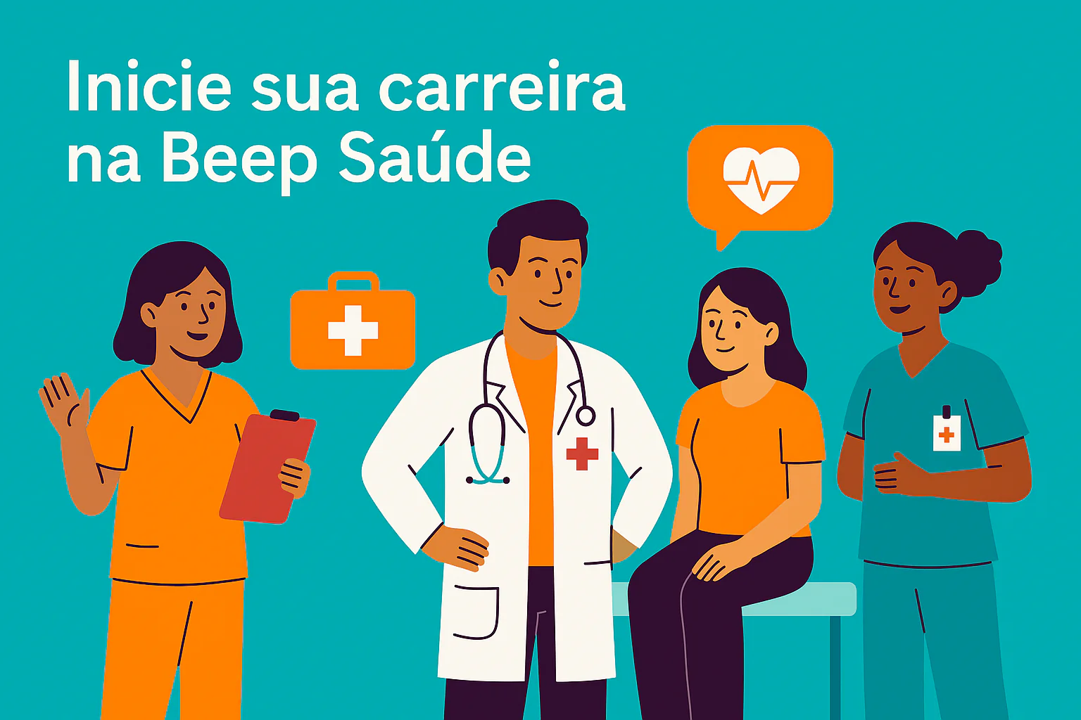Carreira na Beep Saúde: 42 Vagas de Emprego Abertas!
