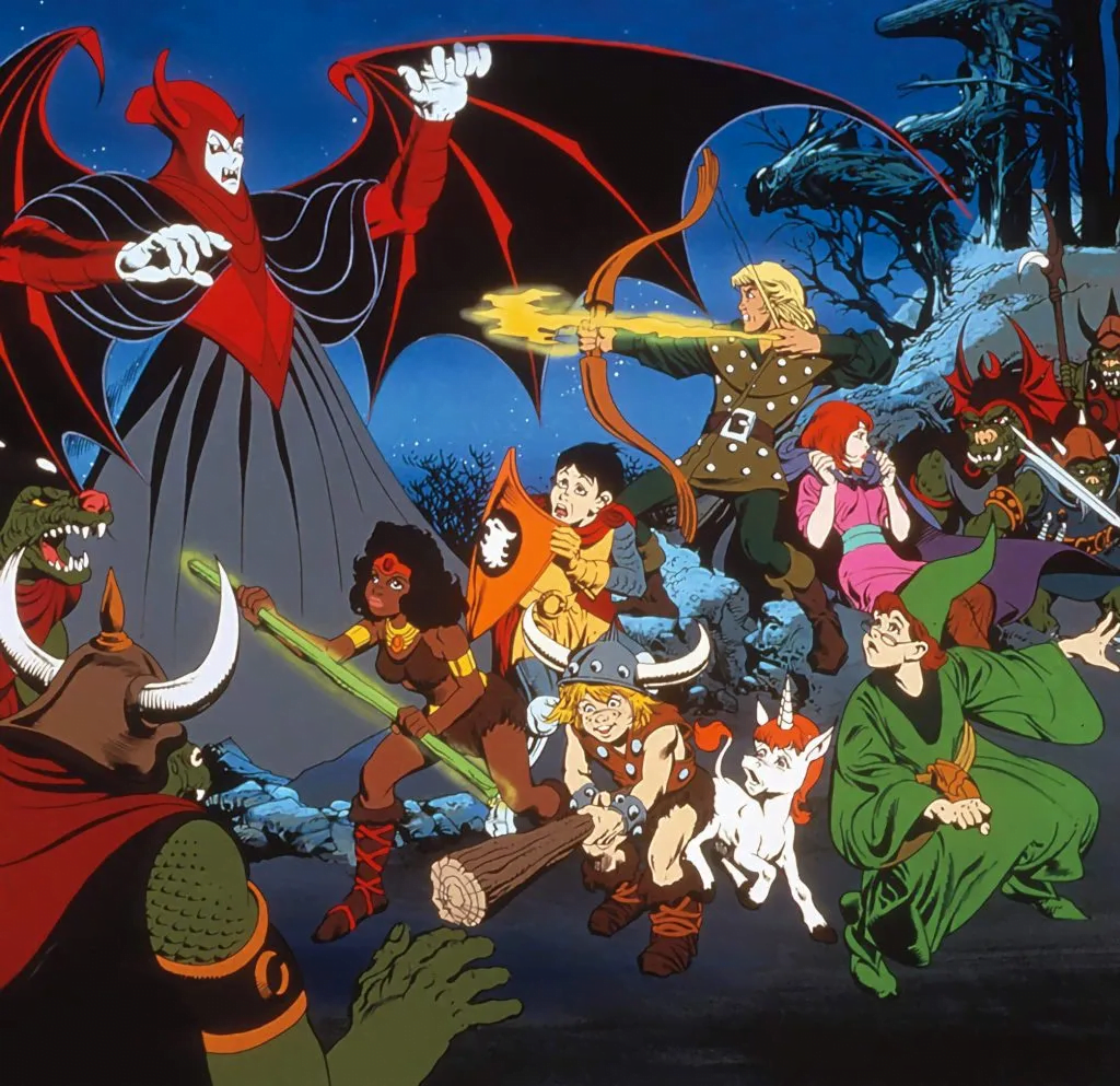 Quem era o Vingador, de Caverna dos Dragões?