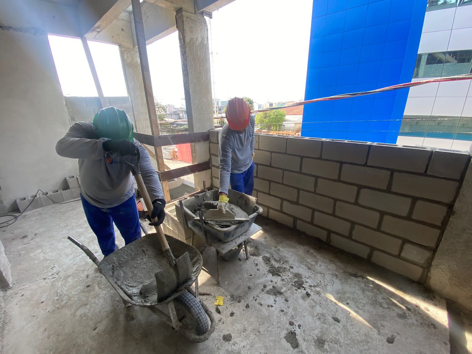 Obras do Novo Hospital do Coração em Duque de Caxias