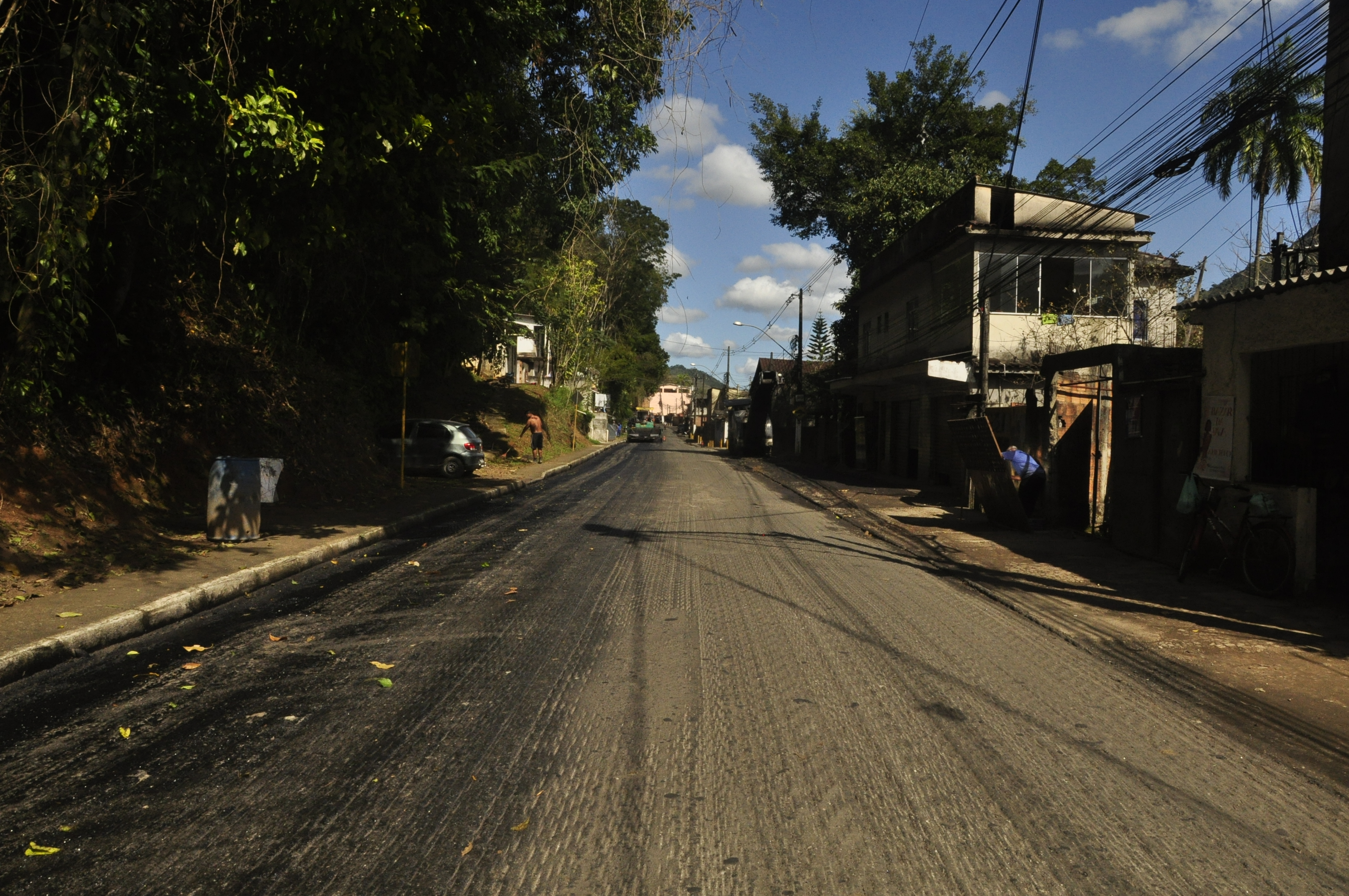 Programa + Asfalto Para Você em Santo Aleixo