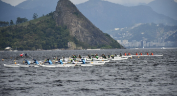 Campeonato Mundial de Canoa Polinésia em Niterói