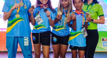 Campeonato Mundial Escolar: Atletas de Caxias são Vencedoras