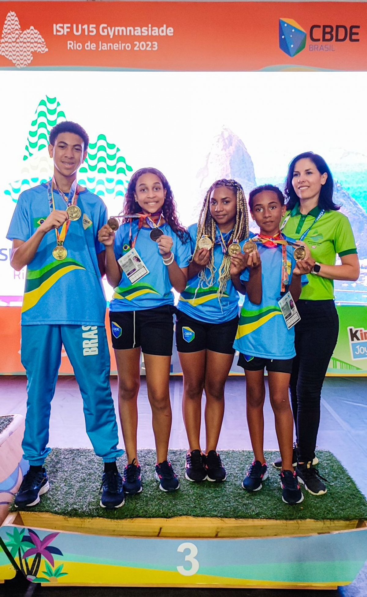 Campeonato Mundial Escolar: Atletas de Caxias são Vencedoras