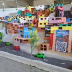 Cidade das Artes recebe maquete do projeto Morrinho que tem a favela como cenário. Foto: Prefeitura do Rio de Janeiro